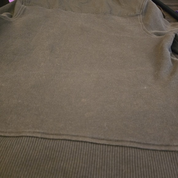 Banana Republic Heritage Collection Jacket GREEN hooded MEN M Safari Bomber - Picture 14 of 16